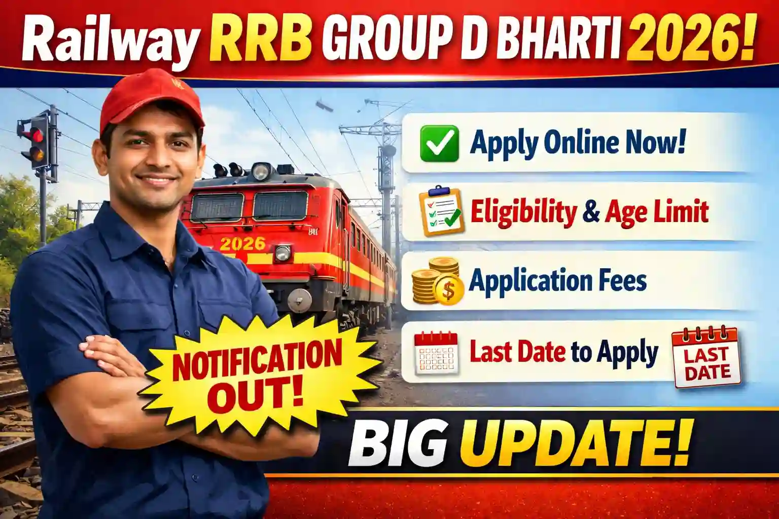 Railway RRB Group D Bharti 2026